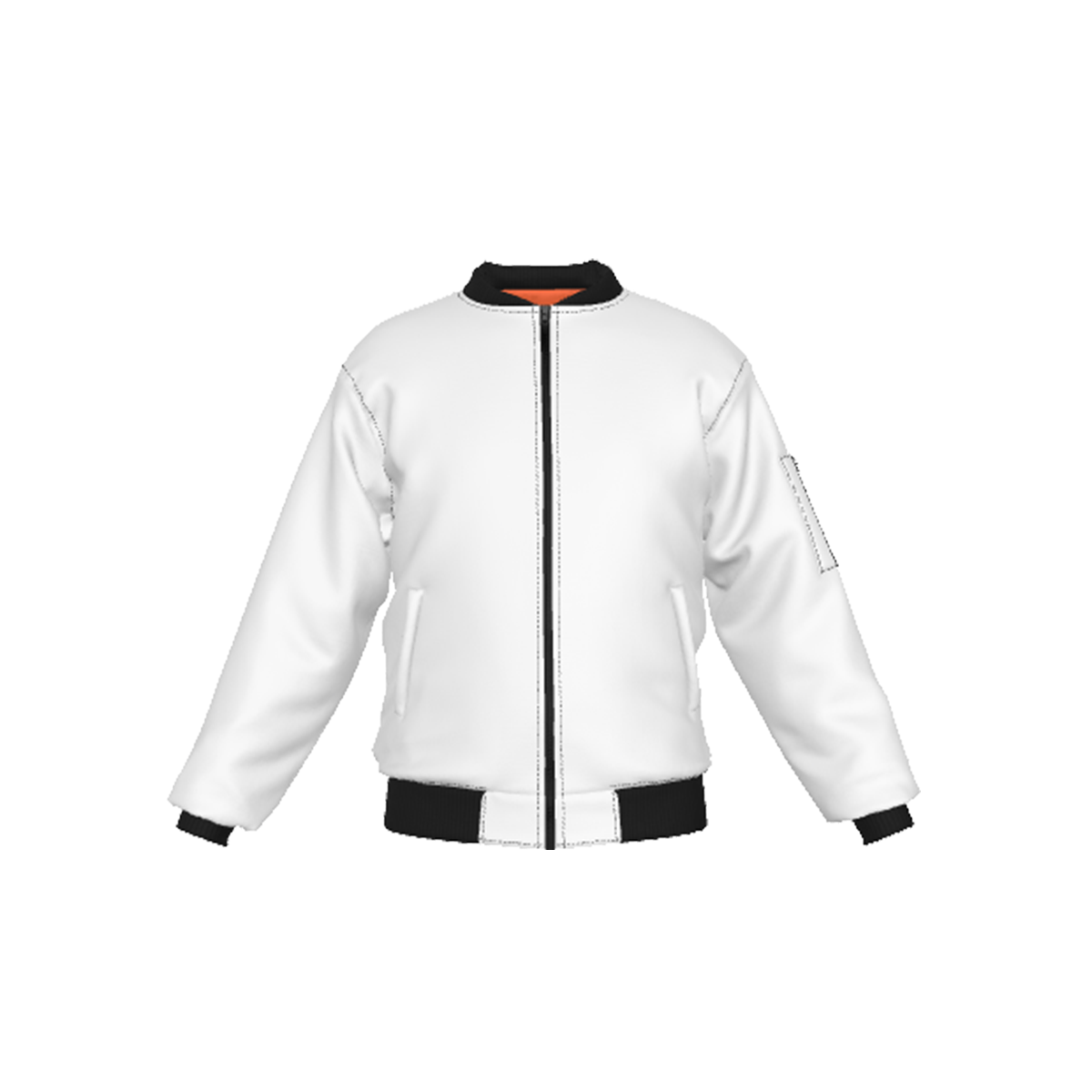 All Over Bomber Jacket - Cut & Sew