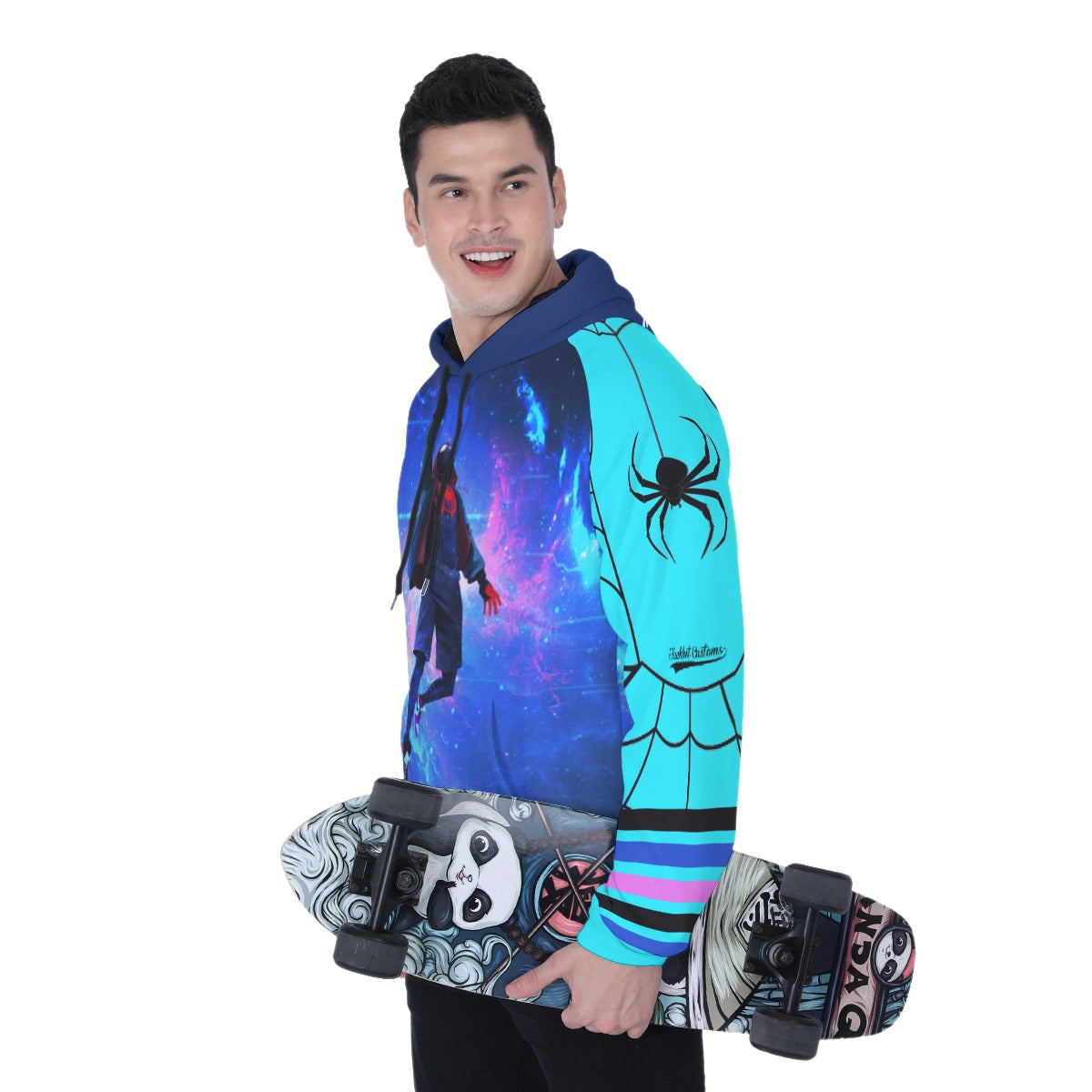 All Over Raglan Hoodie (HEAVY FLEECE - Cut & Sew)