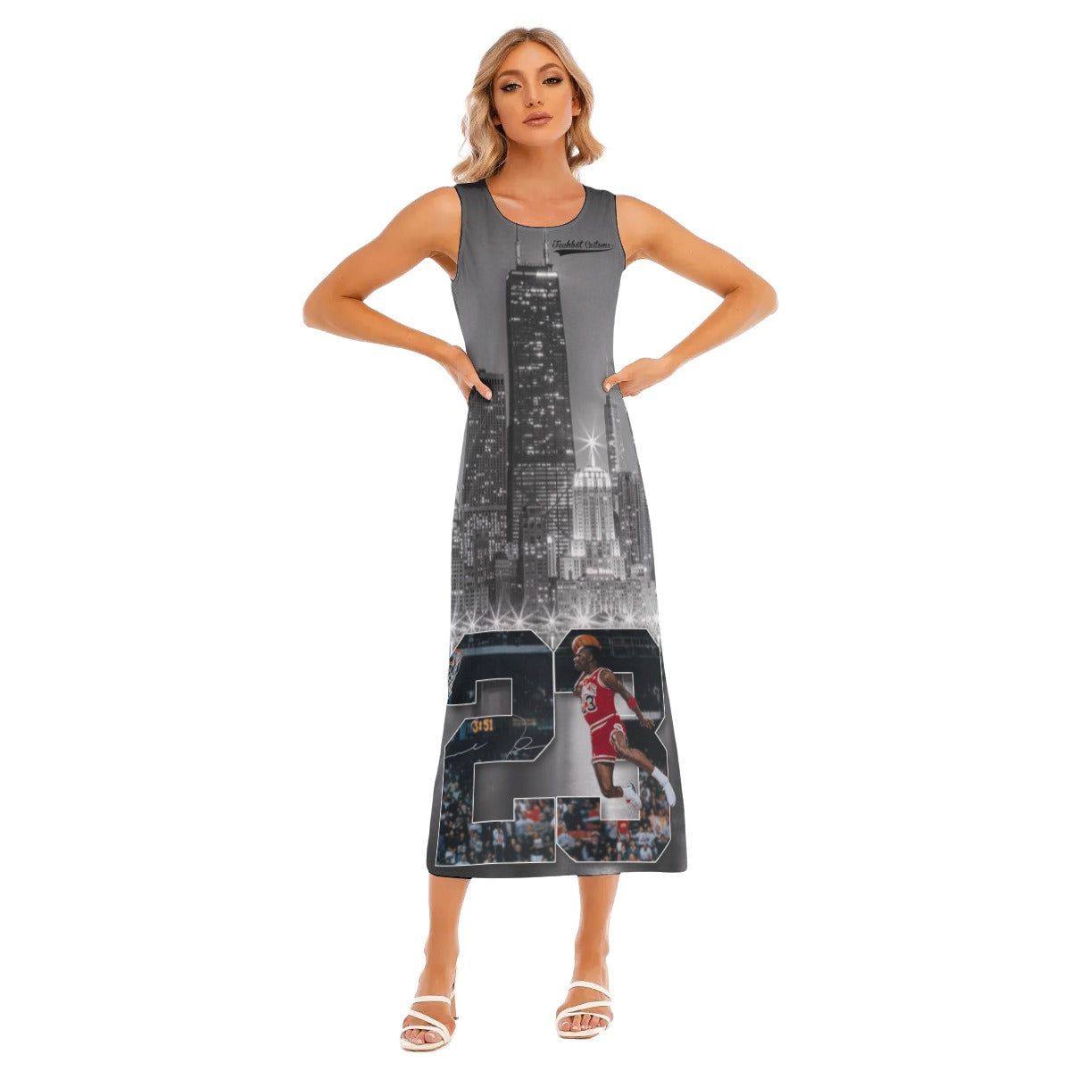 All Over Dress Vest Long