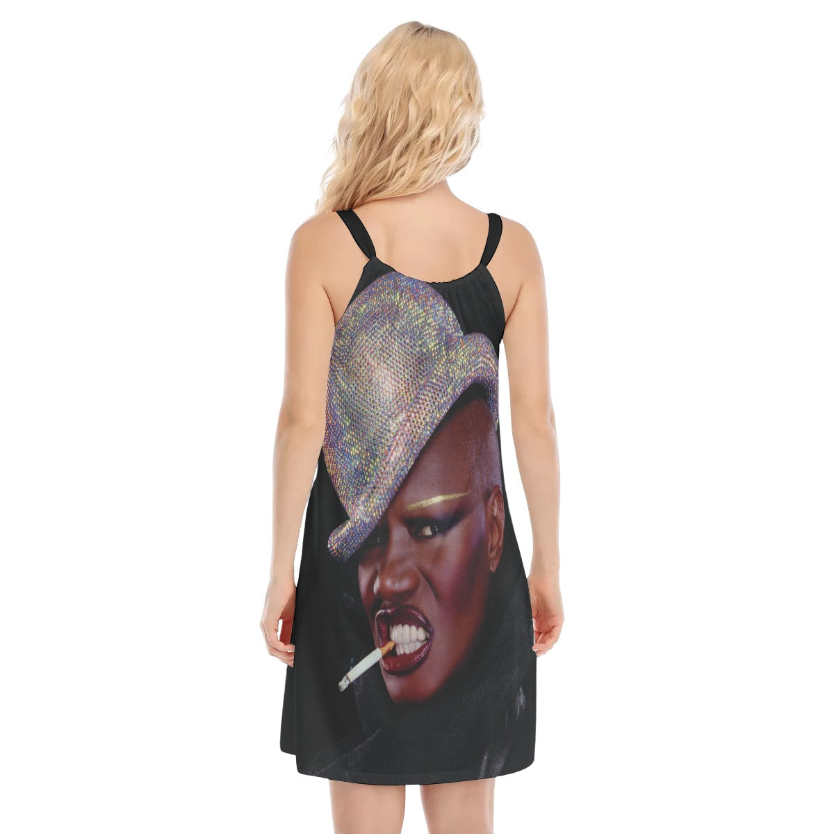 All Over Dress O-Neck Cami