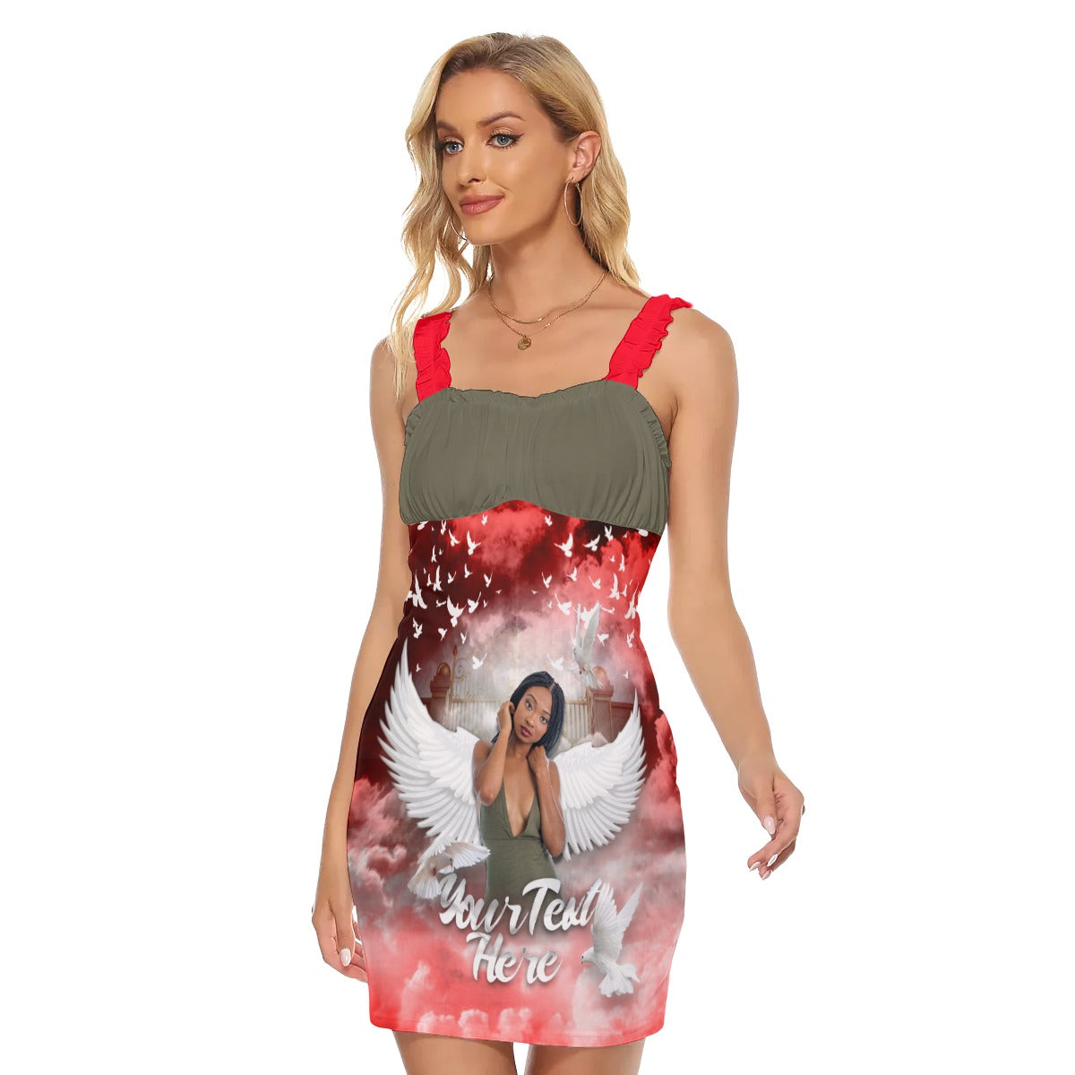 All Over Dress Cami Pleat