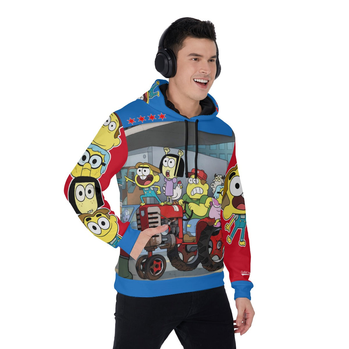 All Over Hoodie Pullover (HEAVY FLEECE)