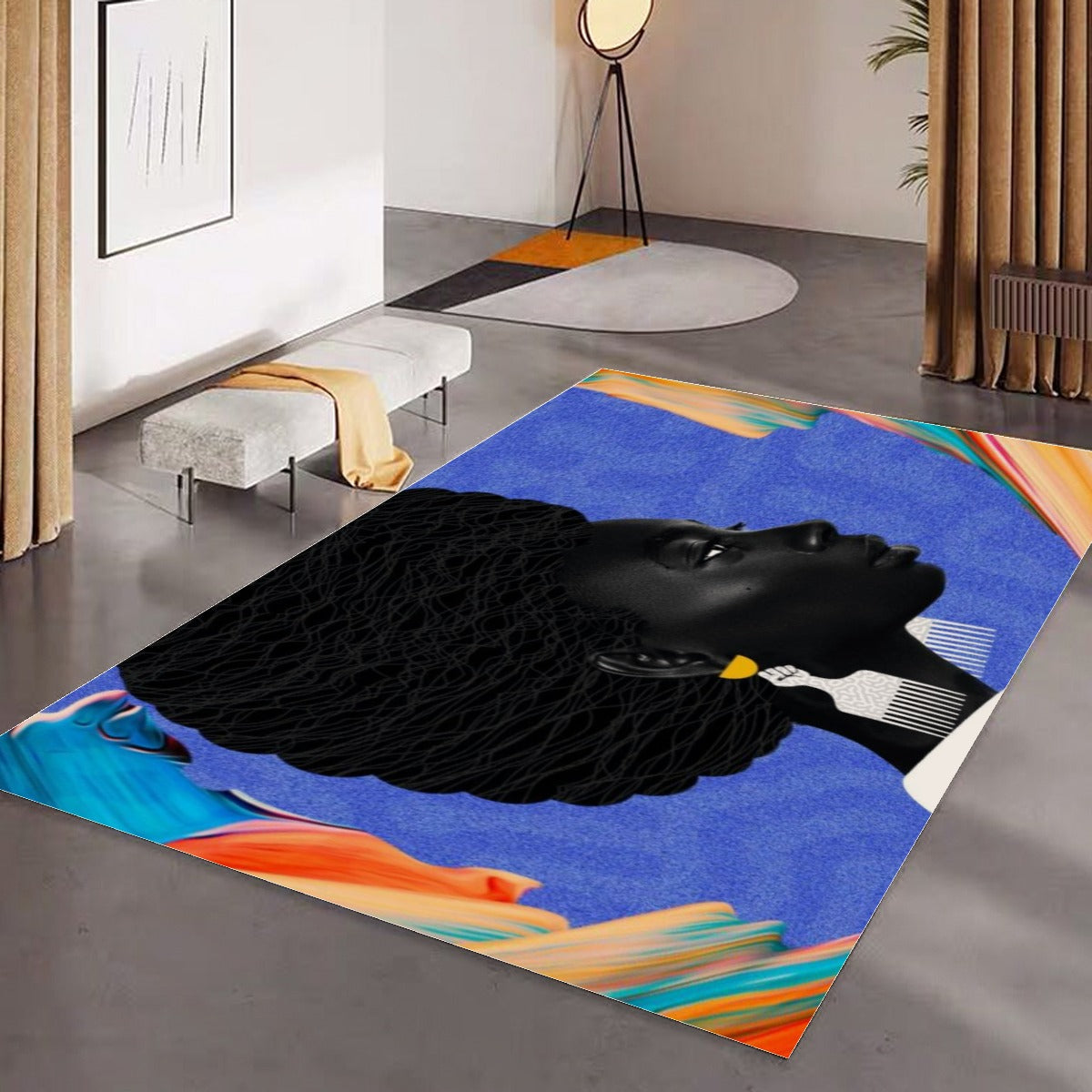 All Over Rectangular Floor Mats