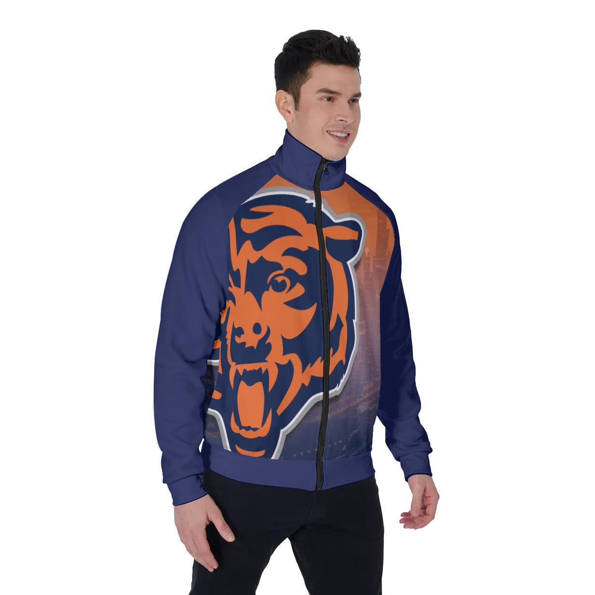 All Over Track Jacket (Stand Up Collar)