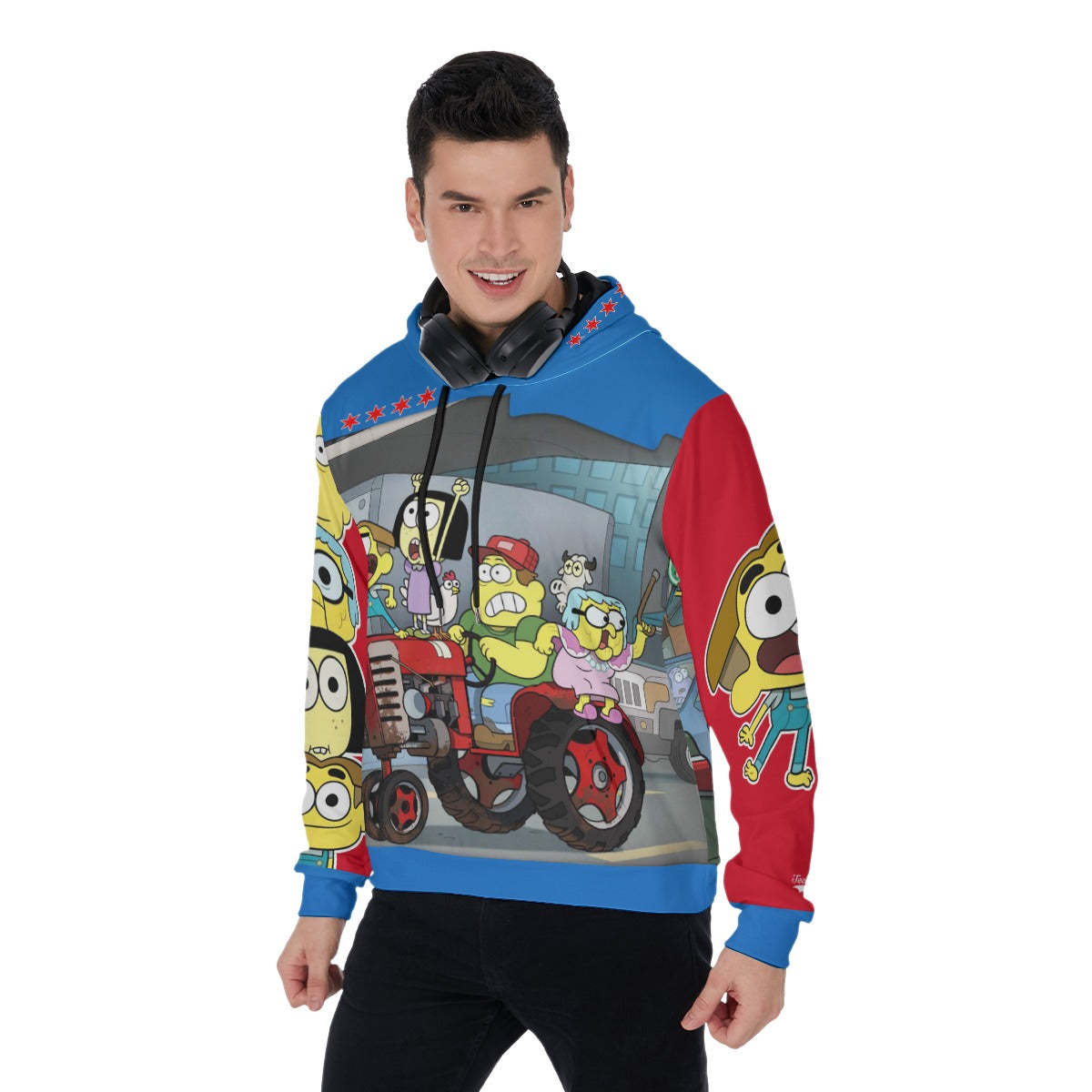All Over Hoodie Pullover (HEAVY FLEECE)