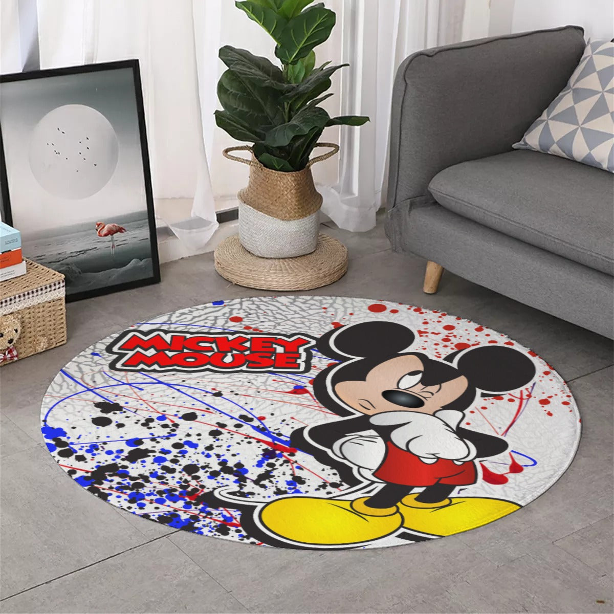 All Over Circle Floor Mats (THICK)
