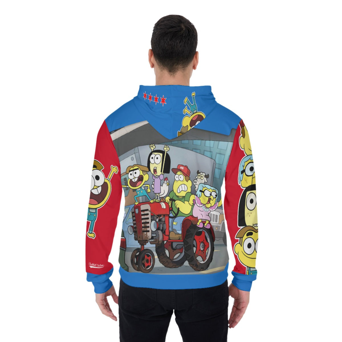 All Over Hoodie Pullover (HEAVY FLEECE)