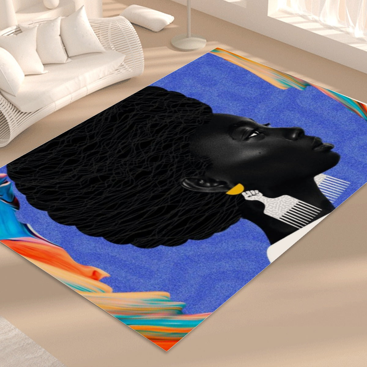 All Over Rectangular Floor Mats