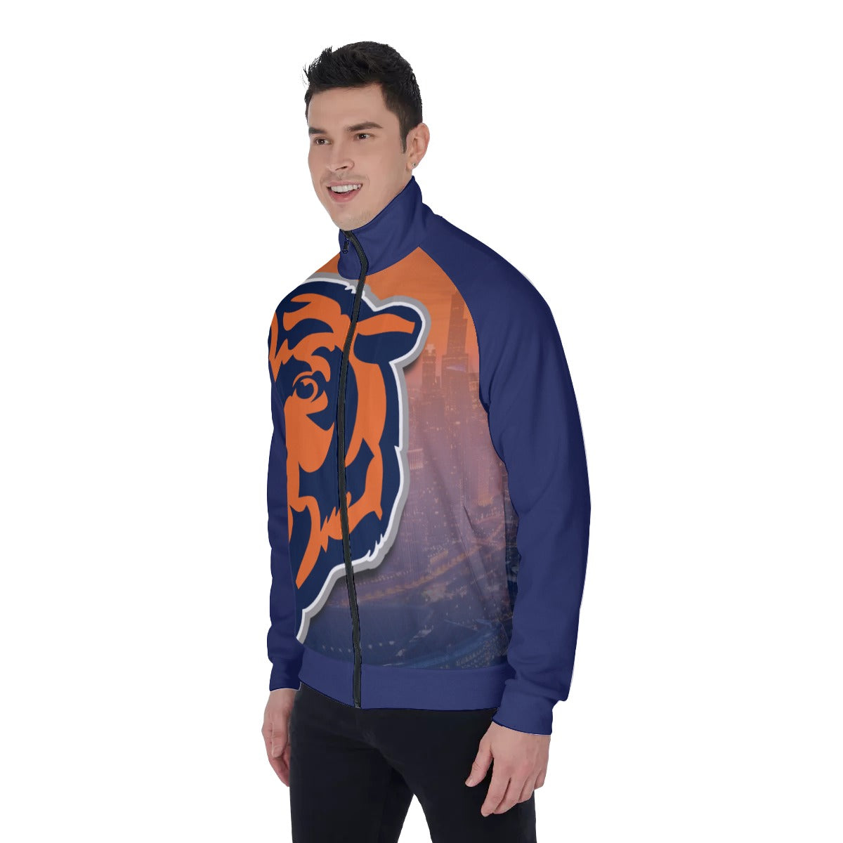 All Over Track Jacket (Stand Up Collar)