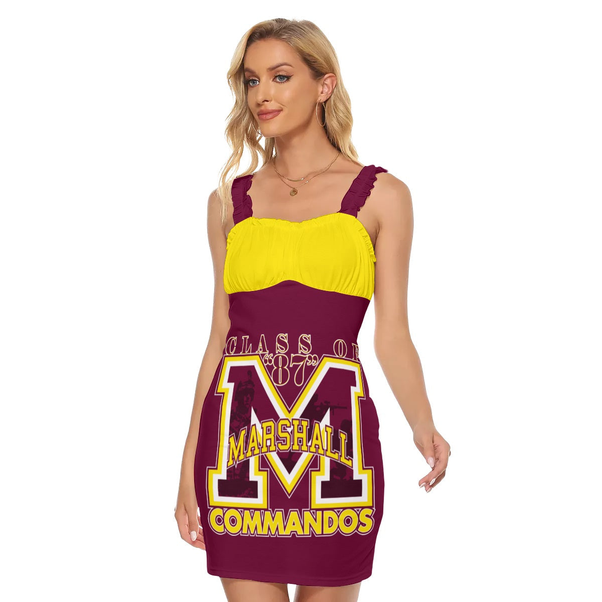 All Over Dress Cami Pleat