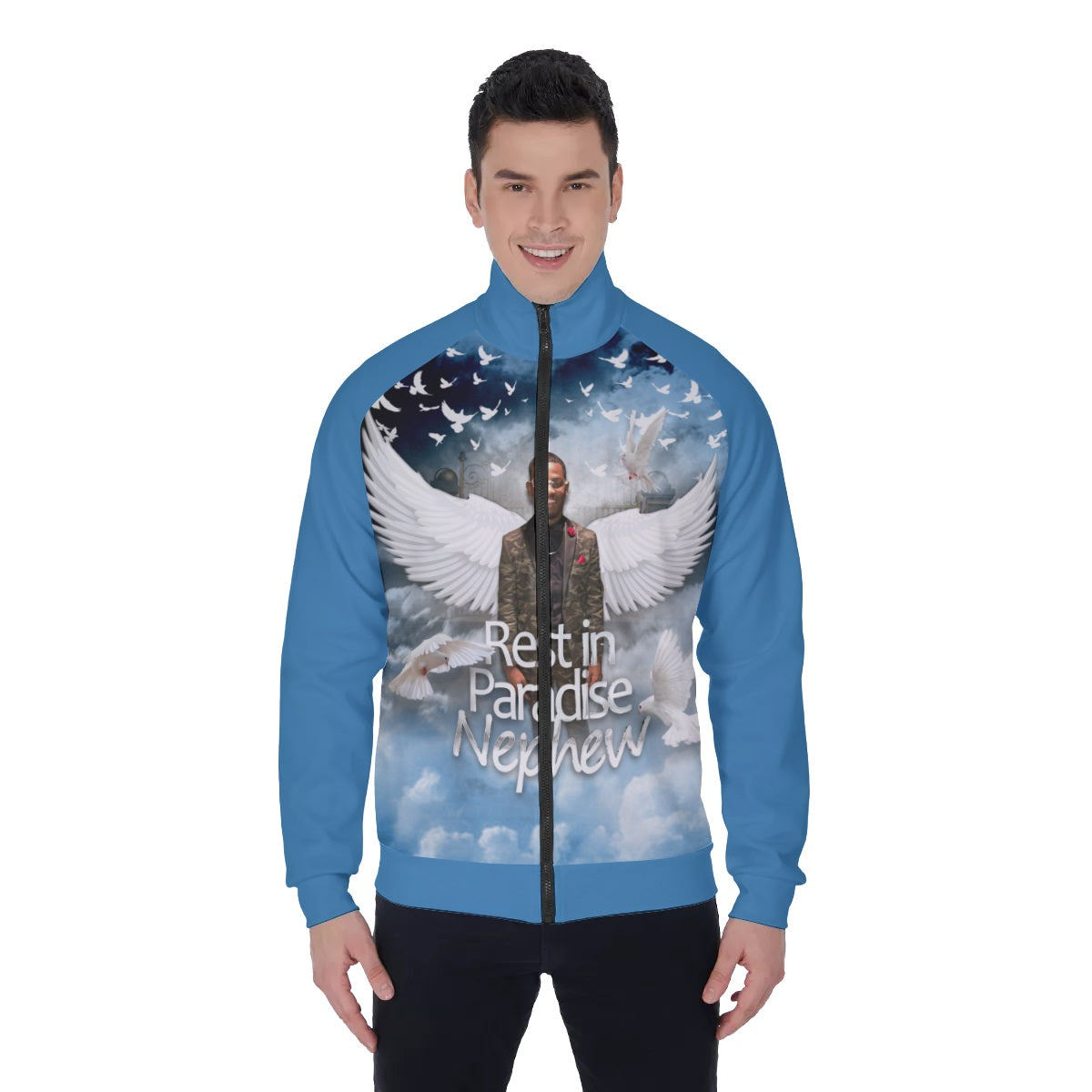 All Over Track Jacket (Stand Up Collar)
