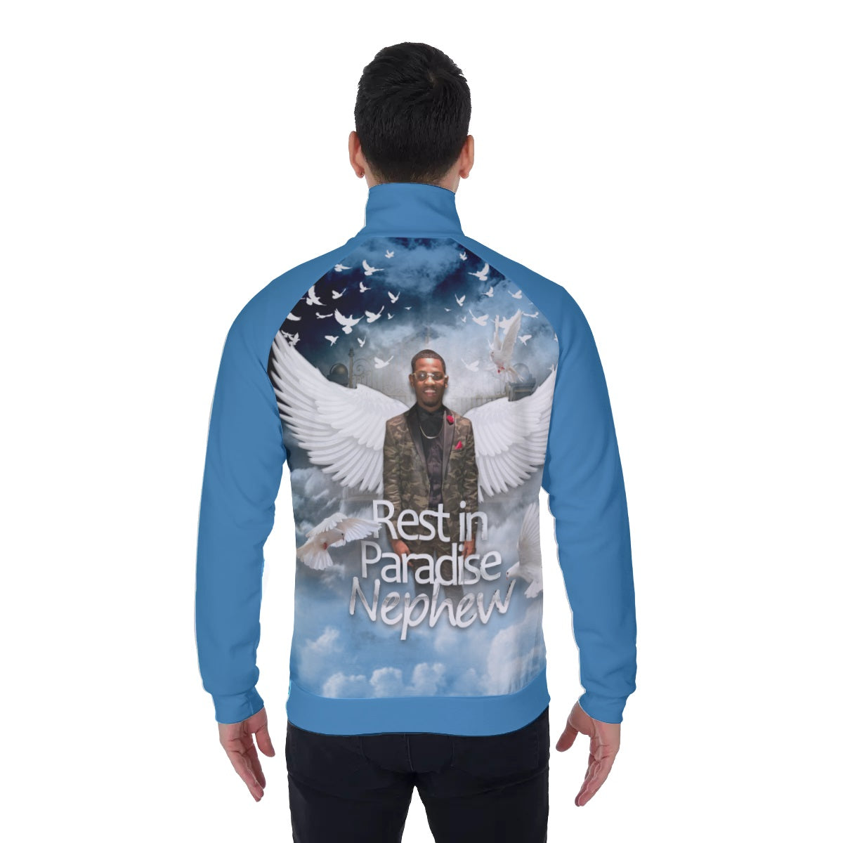 All Over Track Jacket (Stand Up Collar)