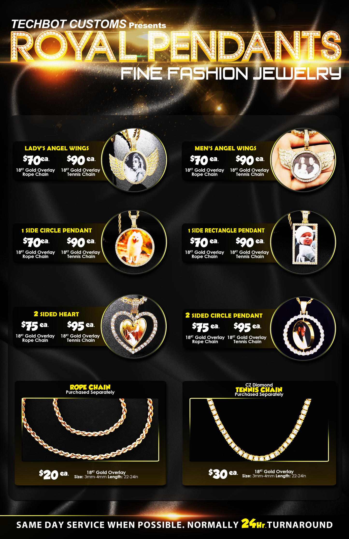 ROYAL PENDANTS
