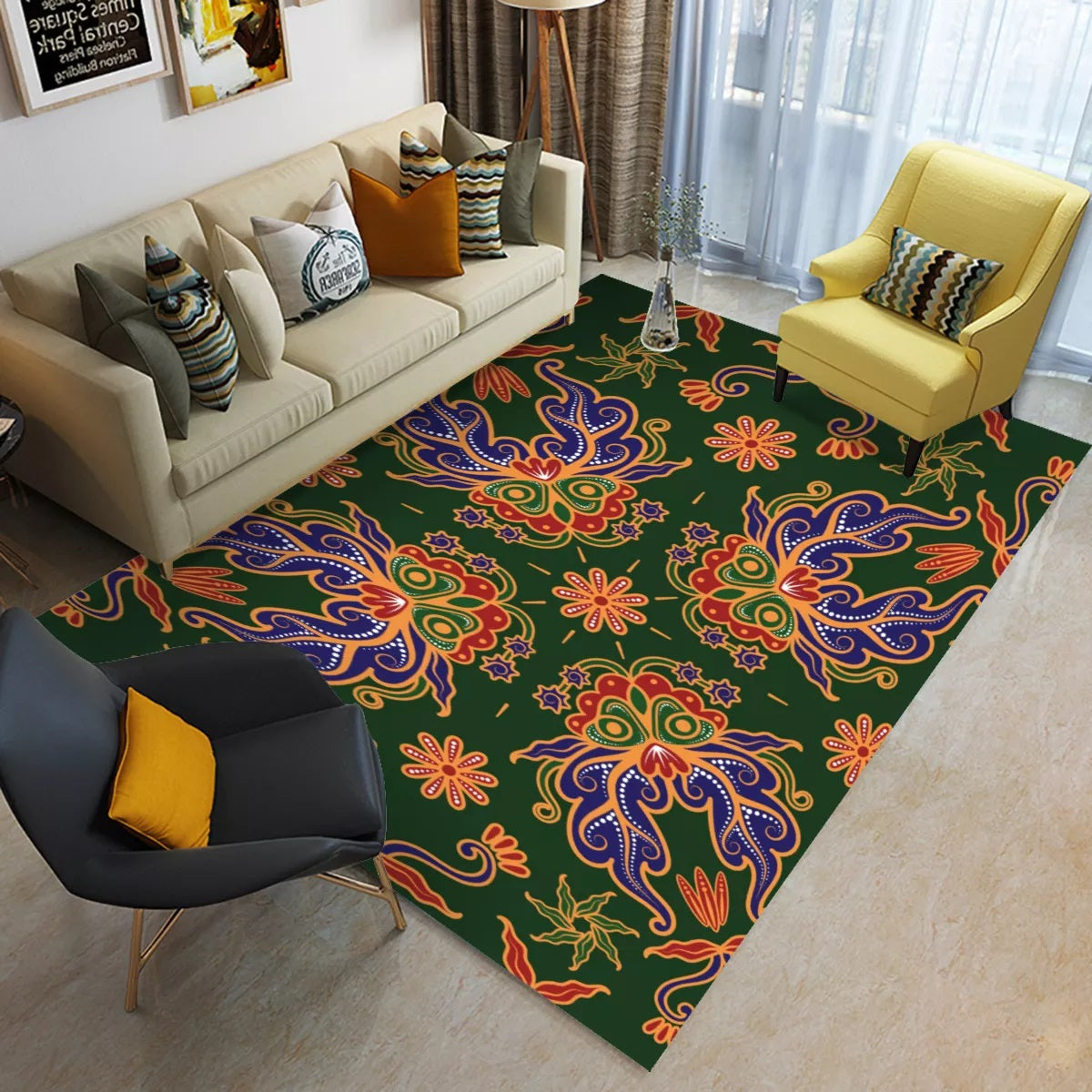 All Over Rectangular Floor Mats