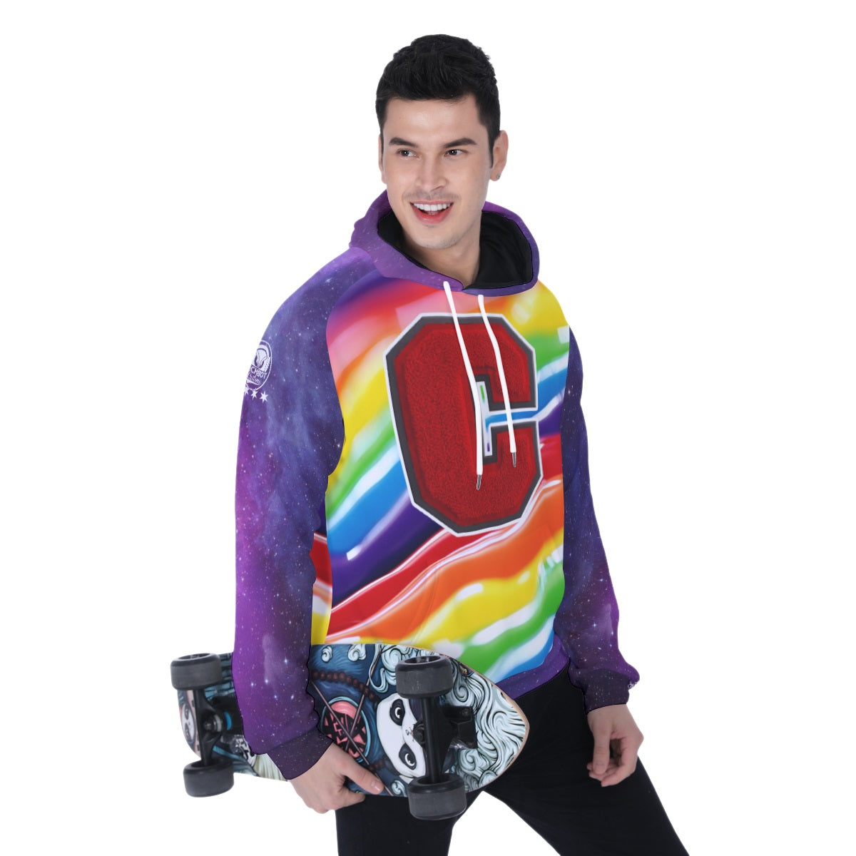 All Over Raglan Hoodie (HEAVY FLEECE - Cut & Sew)
