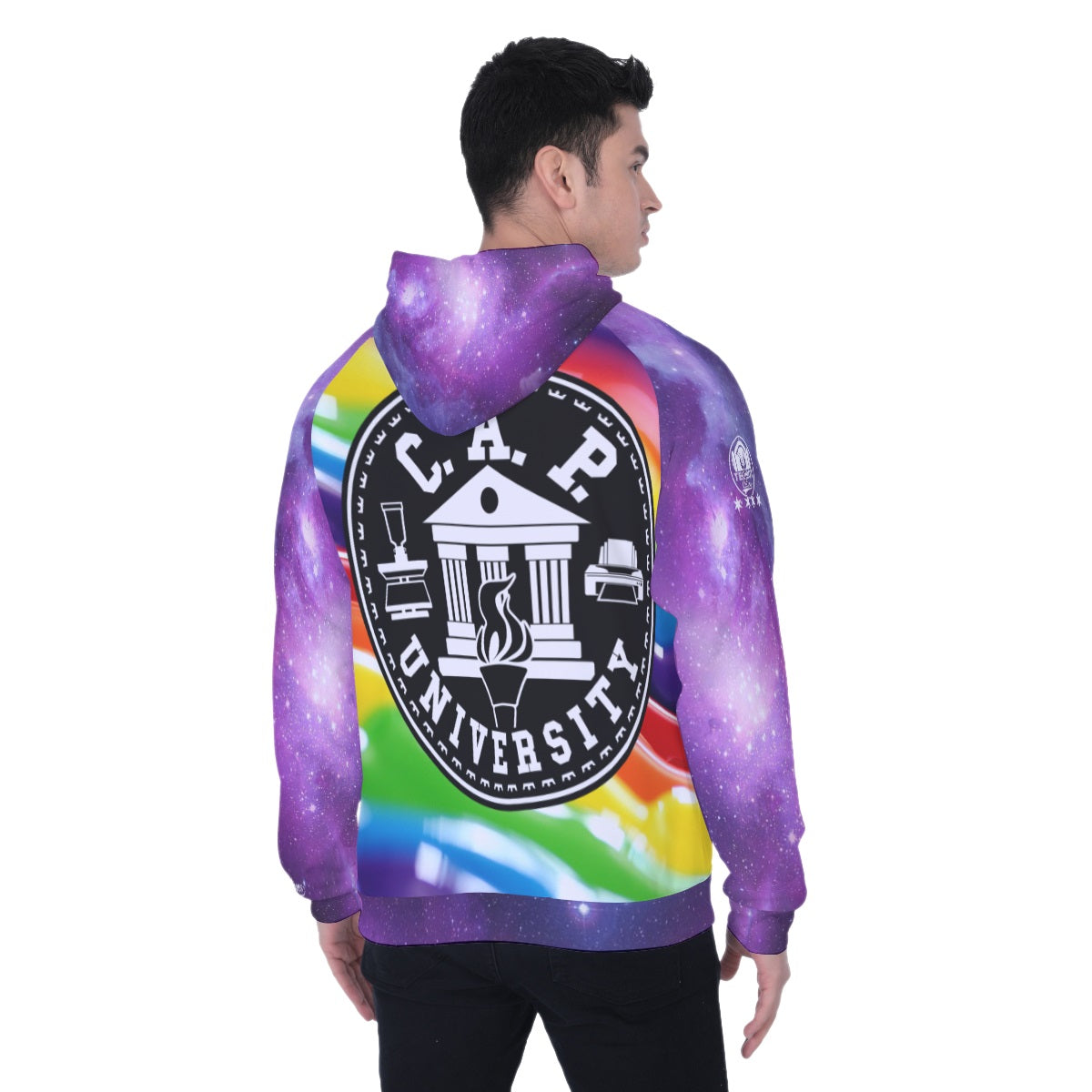 All Over Raglan Hoodie (HEAVY FLEECE - Cut & Sew)