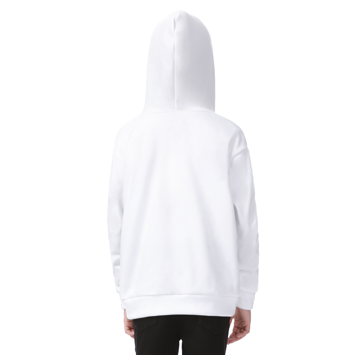 All Over Youth Zip Up Hoodie (HEAVY FLEECE - Cut & Sew)