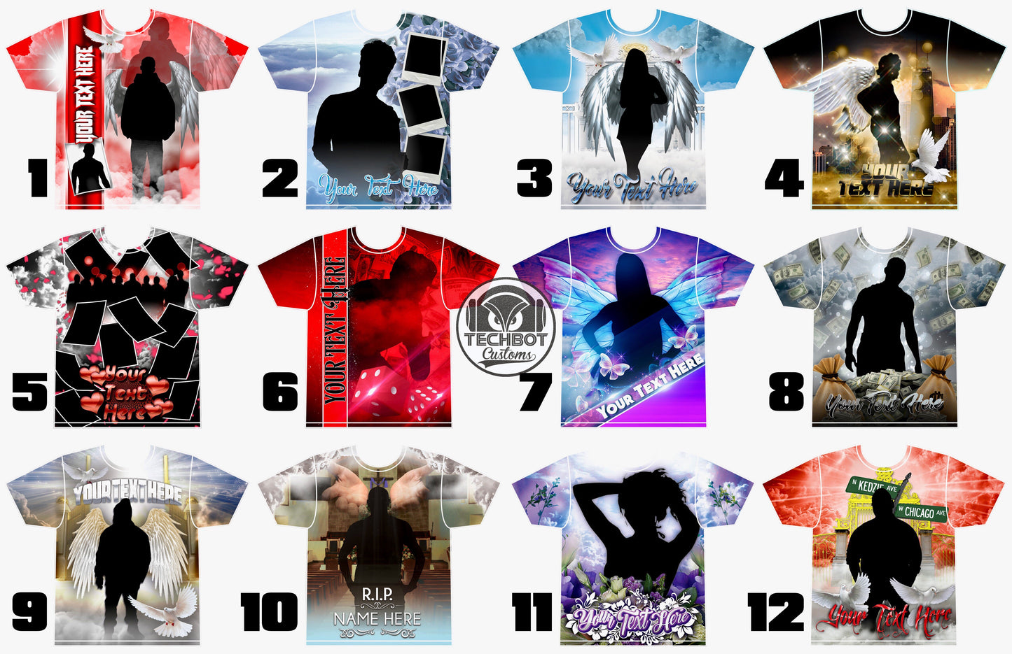 ALL OVER 3D TSHIRTS