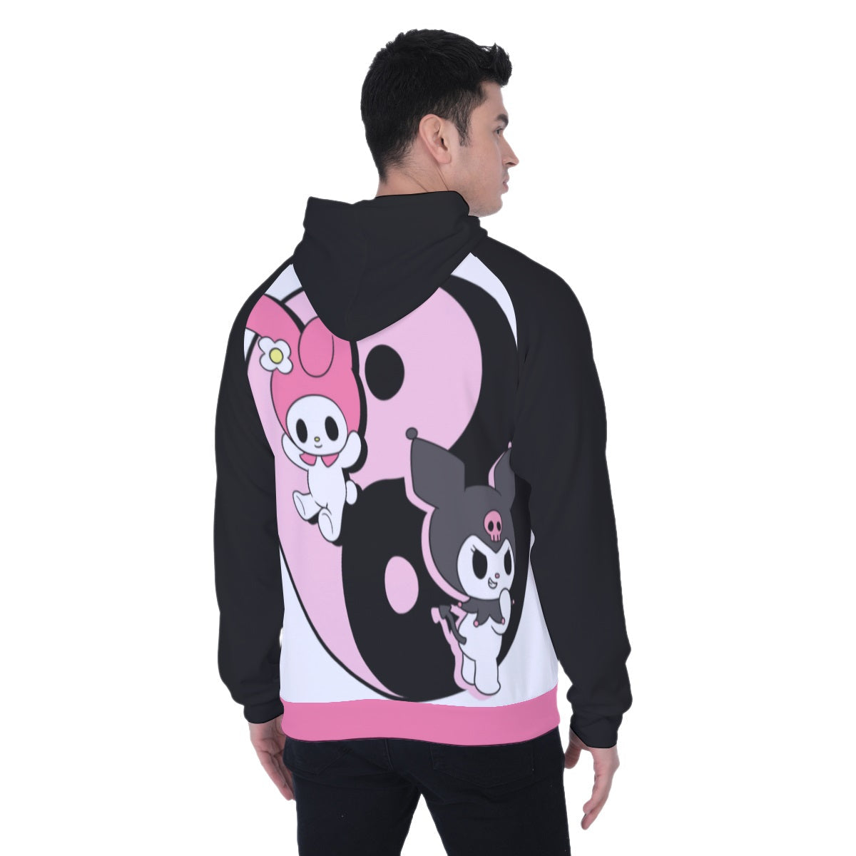 All Over Raglan Hoodie (HEAVY FLEECE - Cut & Sew)