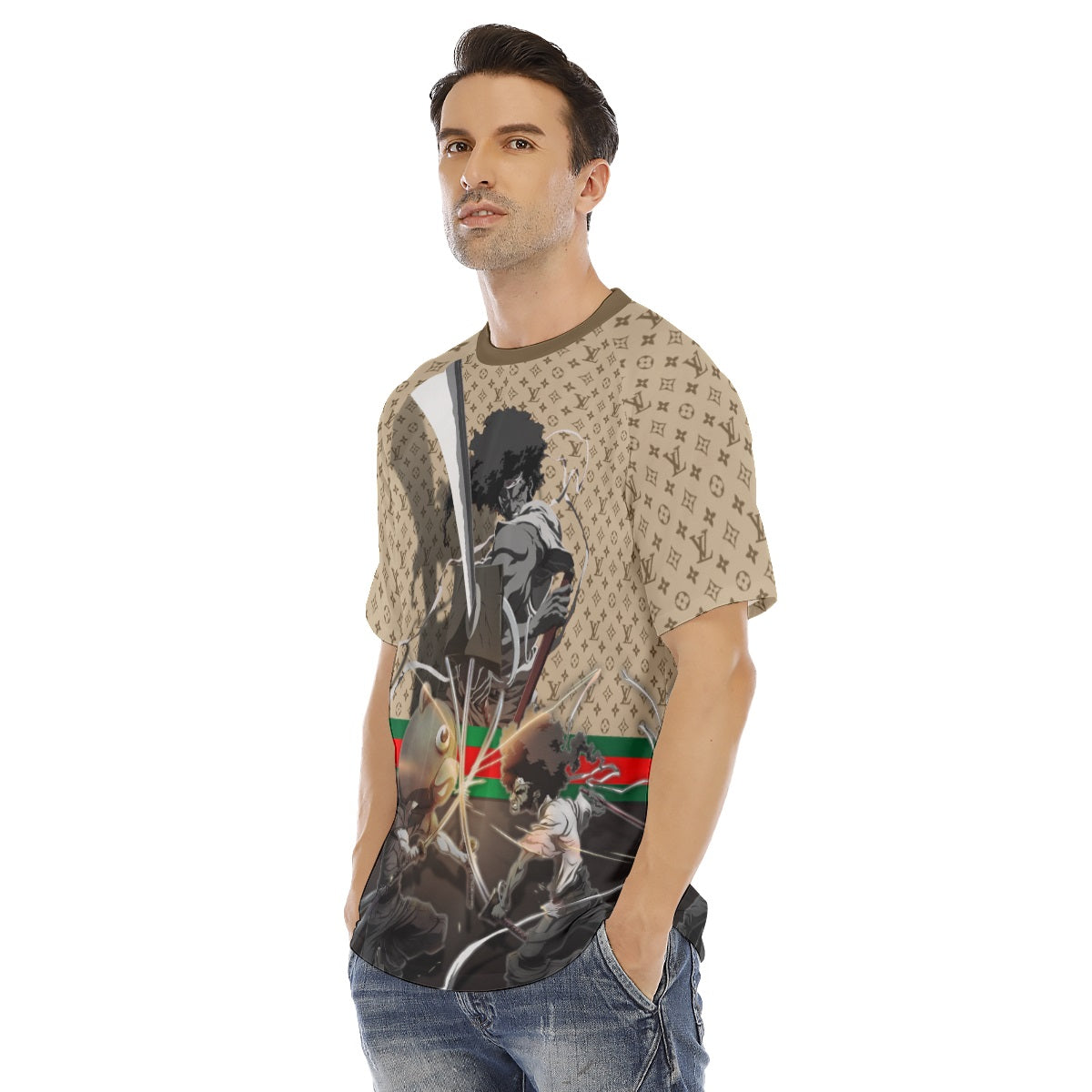 All Over Ragland Short Sleeve - Cut & Sew