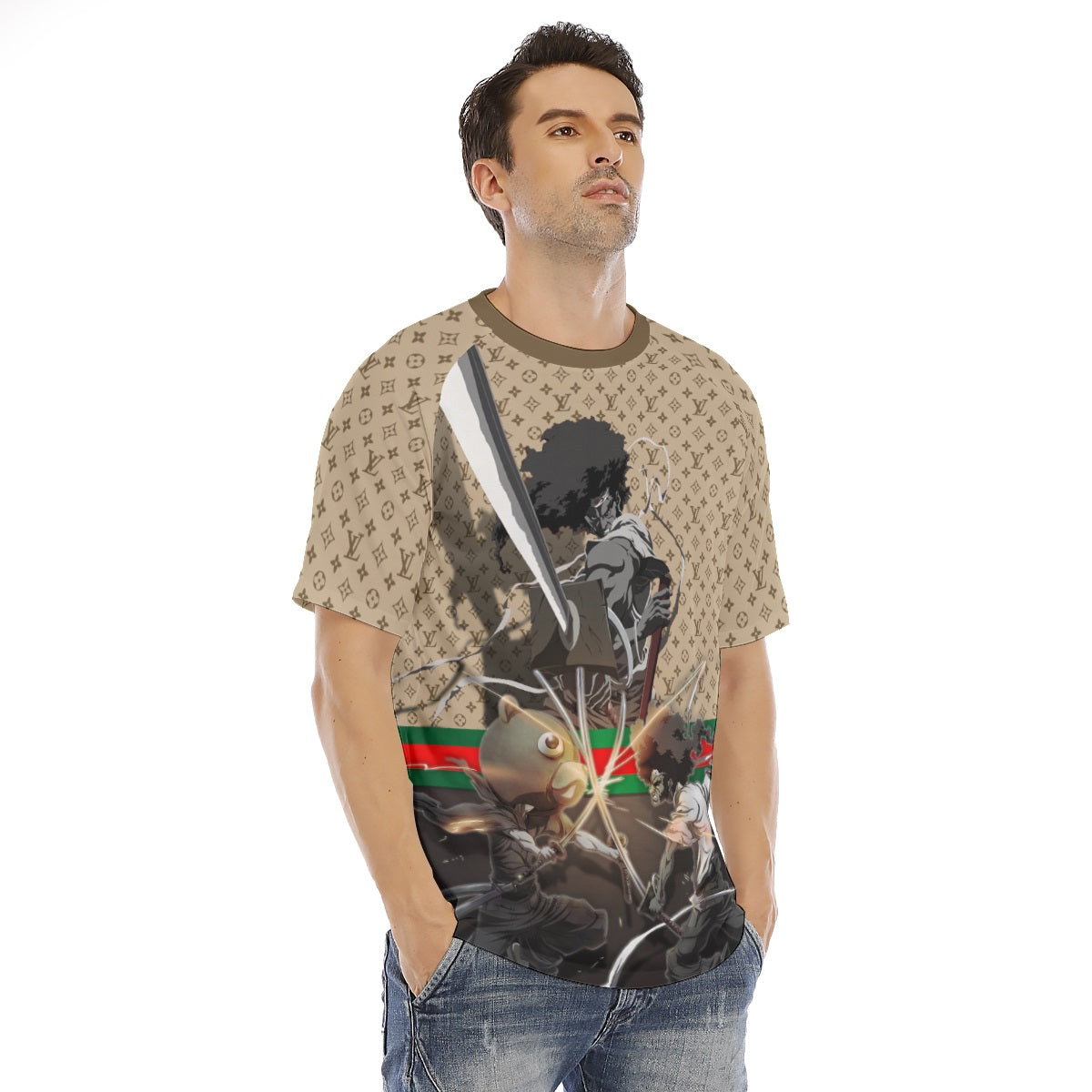 All Over Ragland Short Sleeve - Cut & Sew