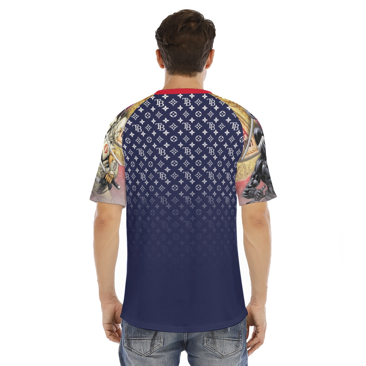 All Over Ragland Short Sleeve - Cut & Sew
