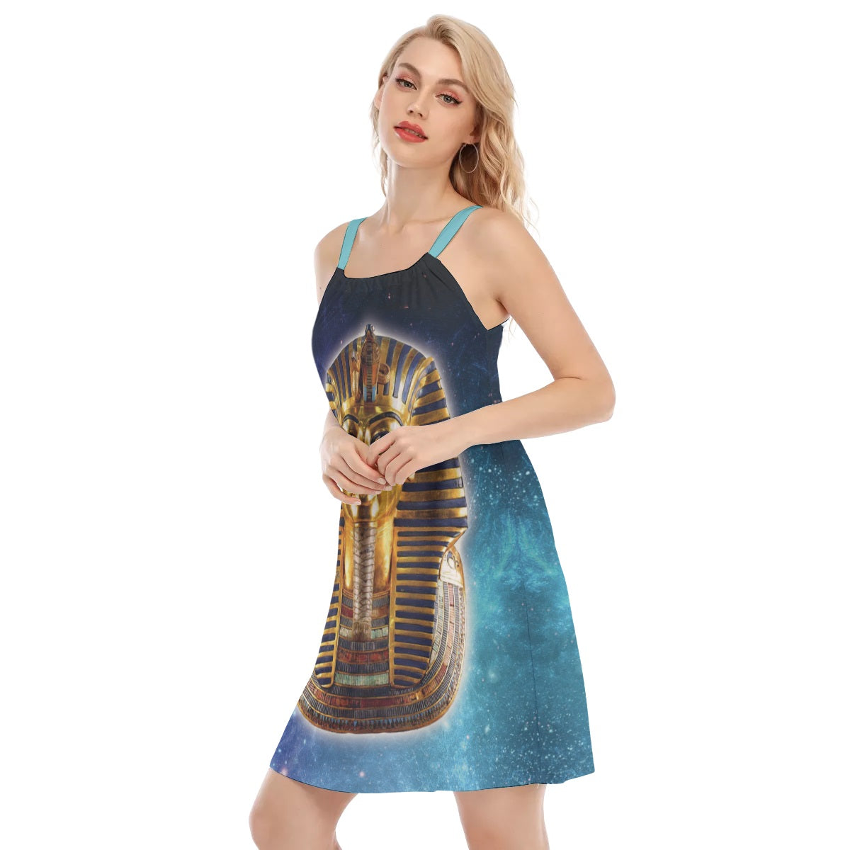 All Over Dress O-Neck Cami
