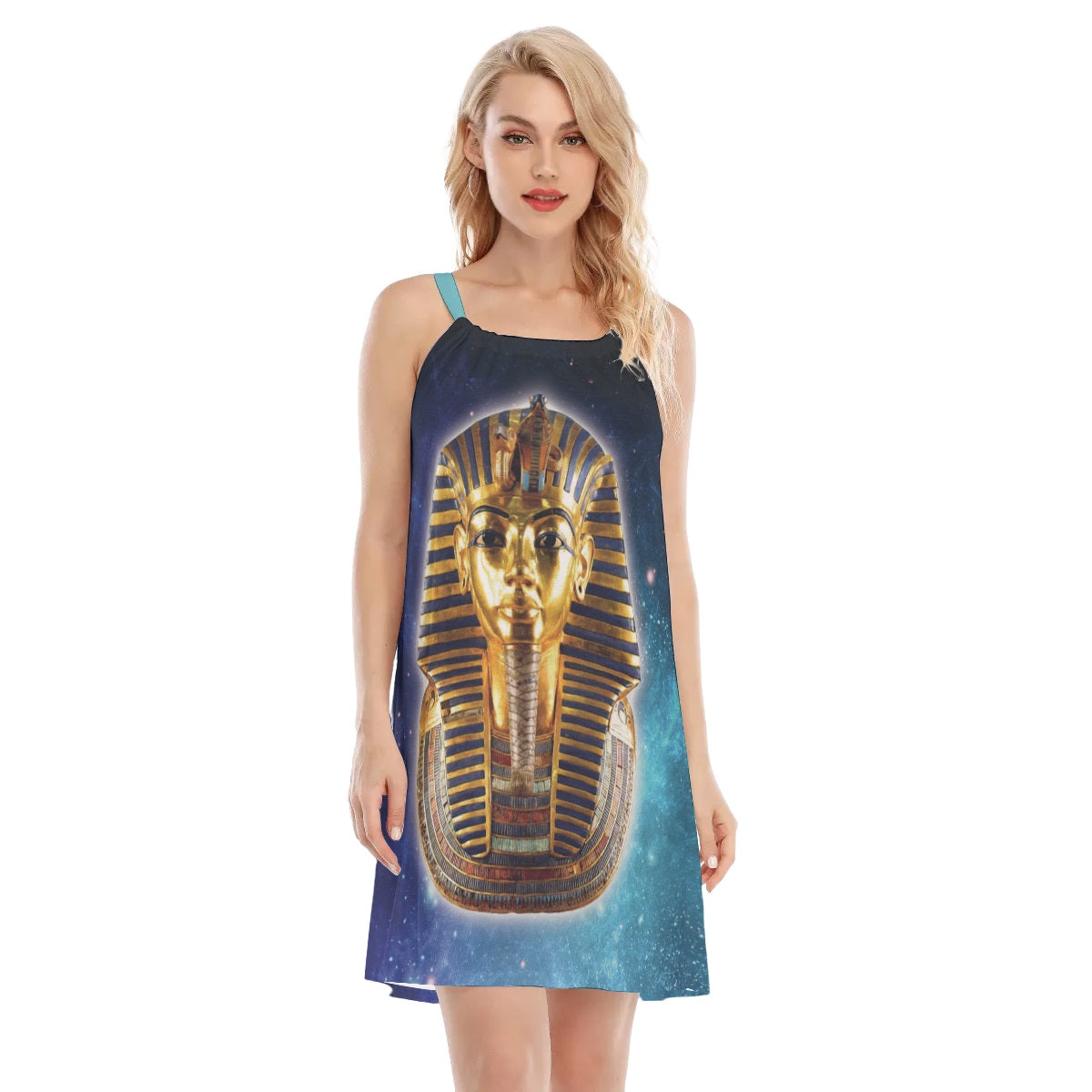 All Over Dress O-Neck Cami