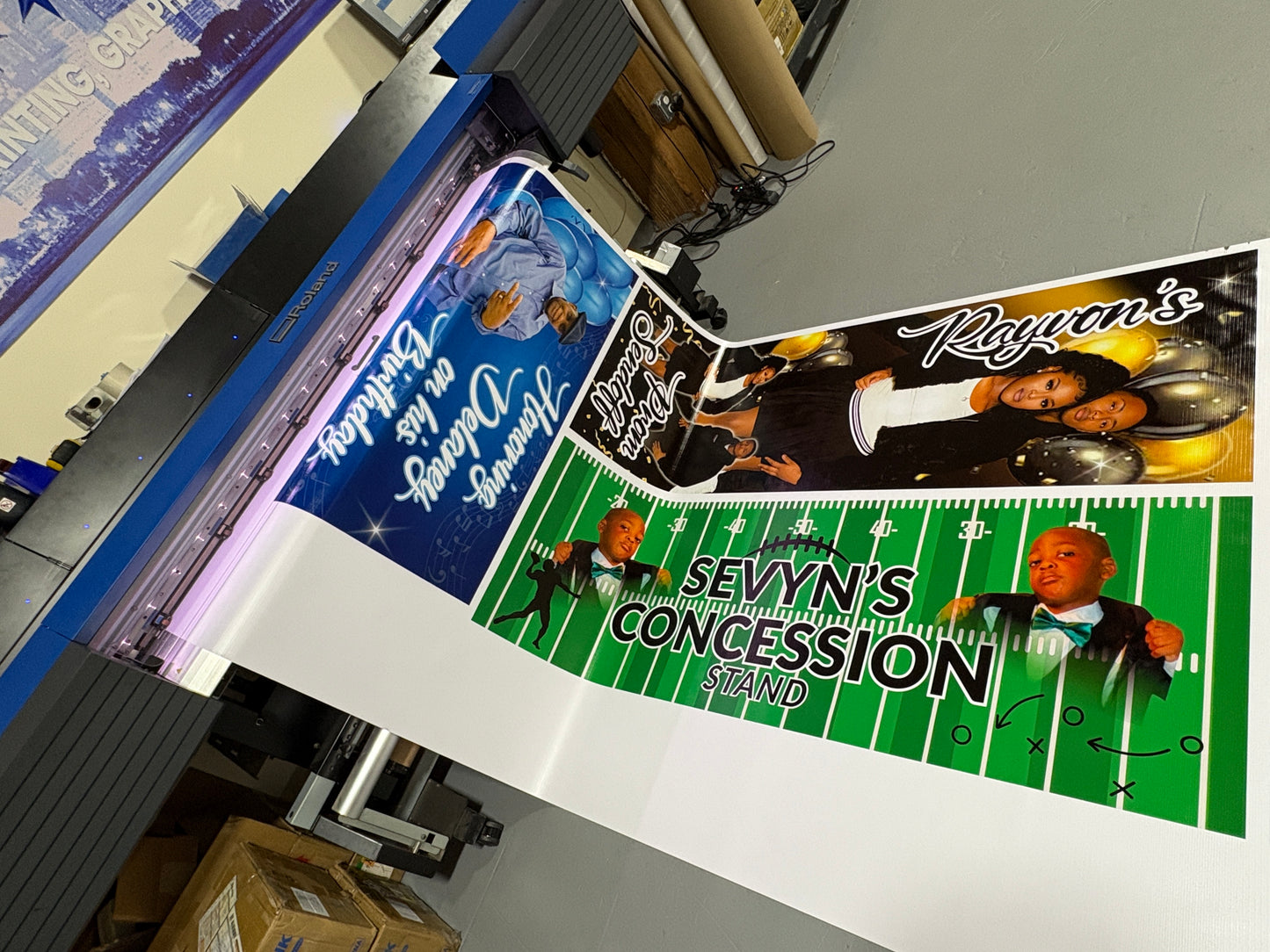 HANG BANNERS