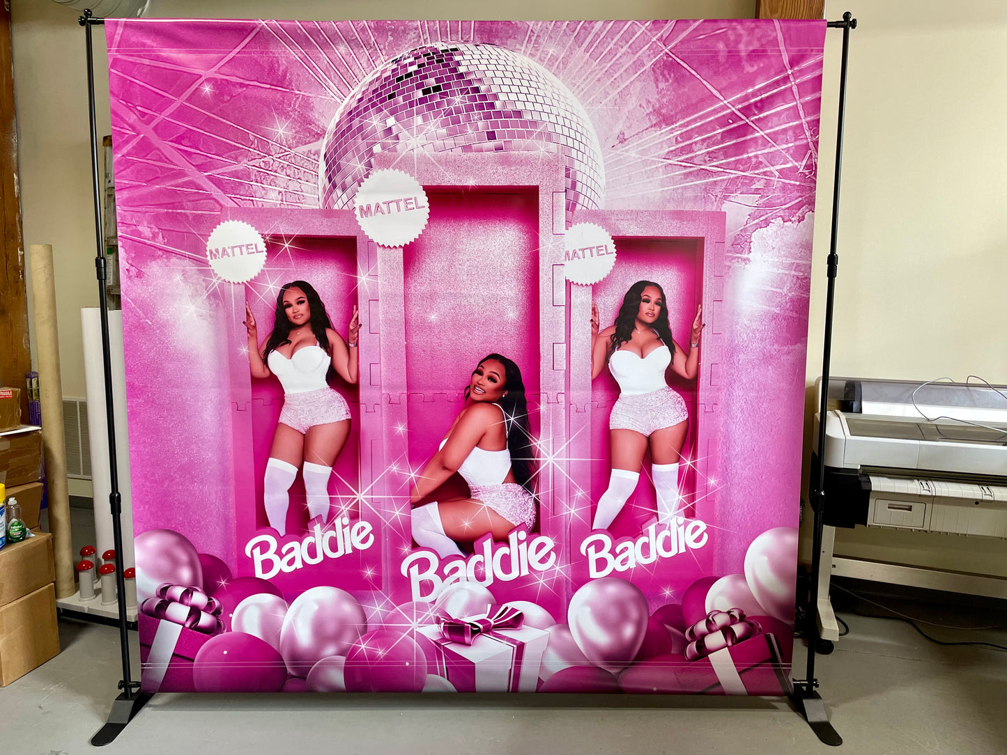 BACKDROPS w/optional STAND & CASE