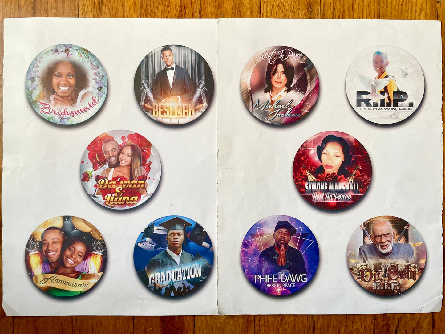 3 INCH BUTTONS – Techbot Customs